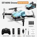 H126 Elf Mini sammenleggbar drone med HD-kamera og 360-graders flysvingninger