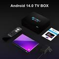 H96 Max M9 Android 14 Smart TV-boks - WiFi 6, Bluetooth 5.4