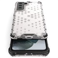 Honeycomb Armored Samsung Galaxy S21 FE 5G Hybrid-deksel