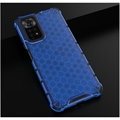 Xiaomi Redmi Note 11/11S Honeycomb Armored Hybrid-deksel - Blå