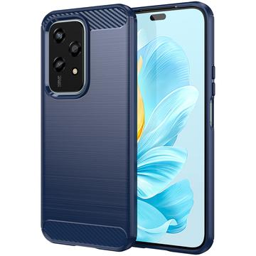 Honor 200 Lite Børstet TPU Deksel - Karbonfiber