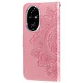 Honor 200 Pro Mandala Series Lommebok-deksel - Rosa