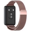 Honor Band 9 magnetisk Mesh stropp - Rosa