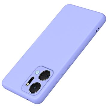 Honor X7a Liquid Silicone Deksel - Lilla