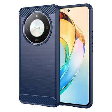 Honor X9b Børstet TPU Deksel - Karbonfiber