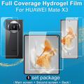 Huawei Mate X5/X3 Imak Hydrogel III Beskyttelsessett - 3 Stk.