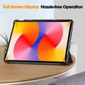 Huawei MatePad SE 11 Tri-Fold Series Smart Folio-deksel - Svart