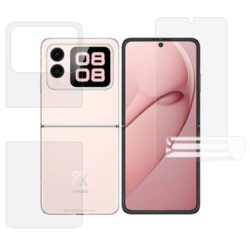 Huawei Nova Flip Full Cover Beskyttelsessett - Klar