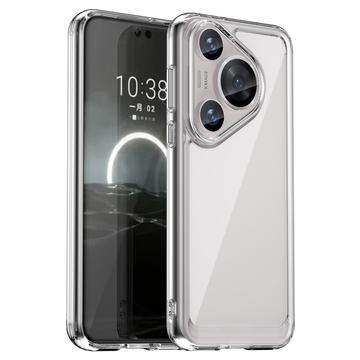 Huawei Pura 70 Pro Anti-Shock Hybrid-deksel - Gjennomsiktig