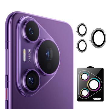 Huawei Pura 70 Pro/70 Pro+ Hat Prince Kamera Linse Beskytter - Sølv