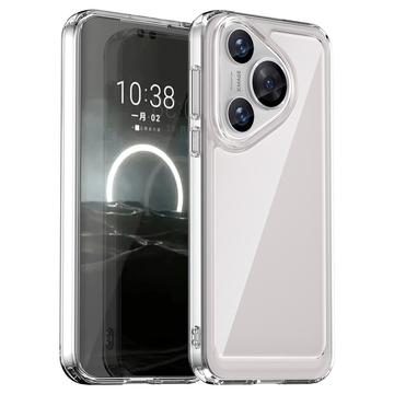 Huawei Pura 70 Pro/70 Pro+ Ripebestandig Hybrid-deksel - Gjennomsiktig