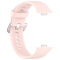 Huawei Watch Fit 3 Soft Silikon Strap - Rosa