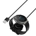 Huawei Watch GT3/GT3 Pro/GT Cyber USB-ladekabel - 1m - Svart