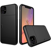 iPhone 11 Hybrid-deksel med Skyvekortspor