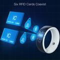 JAKCOM R5 Smart Ring IC / ID / NFC-leser 2 helsestener Multifunksjonsring - S