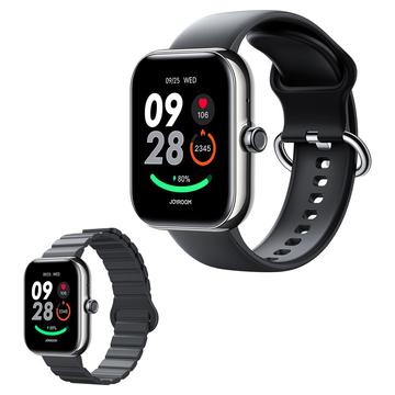 Joyroom JR-FT5 Plus Smartwatch - 1.96" skjerm, sportsklokke med anropssvar - Svart