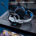 KOTION EACH G2000BT Stereo Gaming Headset Noise Cancelling Over Ear-hodetelefoner med avtakbar mikrofon