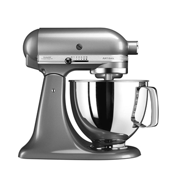 KitchenAid 5KSM175PSECU Artisan Elegance Stand Mixer - 4.8l - Kontur sølv