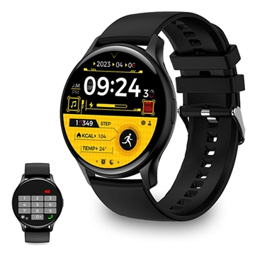 Ksix Core AMOLED-smartklokke med sports-/helsemodus