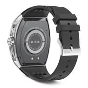 Ksix Hero Smartwatch med AMOLED-skjerm, sports- og helsemodus - IP68 - Svart