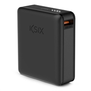 Ksix Nano 22.5W Power Bank 10000mAh - Svart