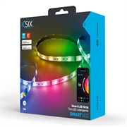 Ksix SmartLED RGB-stripe med fjernkontroll - musikksynkronisering - 5m