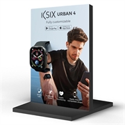 Ksix Urban 4 Vanntett smartklokke med sports-/helsemodus - Bluetooth, IP68