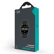 Ksix Urban 4 Mini vanntett smartklokke med sports-/helsemodus - Bluetooth, IP68