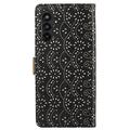 Samsung Galaxy S23 FE Lace Pattern Lommebok-deksel