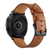 Samsung Galaxy Watch4/Watch4 Classic/Watch5/Watch6/Watch FE/Watch7 Lær Klokkereim - 20mm