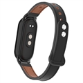 Xiaomi Smart Band 8 Lærrem med Kontakter - Svart