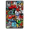 Lenovo Tab K11 Plus Tri-Fold Series Smart Folio-deksel - Graffiti