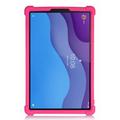 Lenovo Tab M10 Gen 3 Silikonetui med støtte - Varm Rosa