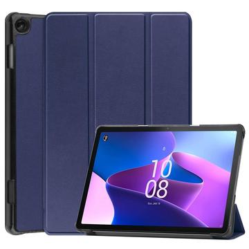 Lenovo Tab M10 Gen 3 Tri-Fold Series Smart Folio-etui - Blå