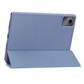 Lenovo Tab M11 Tech-Protect SmartCase Pen Tri-Fold Folio-deksel - Lavendel