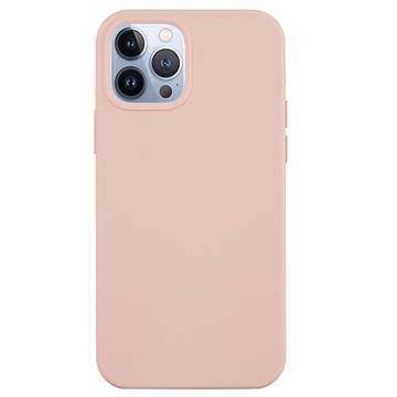 iPhone 14 Pro Liquid Silikondeksel - Rosa