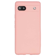 Google Pixel 6a Liquid Silikondeksel - Rosa