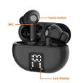 M10 Multiple Languages Translation Earphones Wireless Bluetooth Smart Voice Translator Headset - Black (øretelefoner med oversettelse til flere språk)