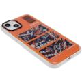 Mutural Camouflage Series iPhone 14 Plus Hybrid-deksel - Oransje