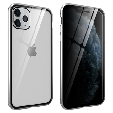 iPhone 11 Pro Magnetisk Deksel med Herdet Glass - Privacy