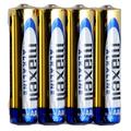 Maxell LR03/AAA-batterier - 4 stk. - Bulk