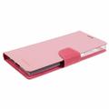 Mercury Goospery Fancy Diary Samsung Galaxy S24 Ultra Lommebok-deksel - Rosa