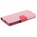 Mercury Goospery Fancy Diary Samsung Galaxy S24 Lommebok-deksel - Rosa