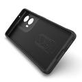 Motorola Edge 50 Fusion Rugged TPU-deksel - Svart