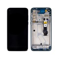 Motorola G8 Power Frontdeksel & LCD-skjerm 5D68C16143 - Blå