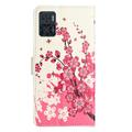 Motorola Moto E14 Style Series Lommebok-deksel - Rosa Blomster