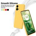 Motorola Moto G04/G24 Liquid Silikondeksel - Gul