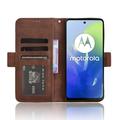 Motorola Moto G24 Power/G04/E14 Lommebok-deksel med Kortholder - Brun