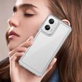 Motorola Moto G35 Anti-Shock Hybrid-deksel - Gjennomsiktig