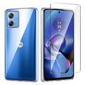 Motorola Moto G64 Saii 2-i-1 TPU-deksel & Beskyttelsesglass